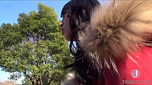 Sucking Cock Deep And Hard On All Fours With Vacuum Blowjob!