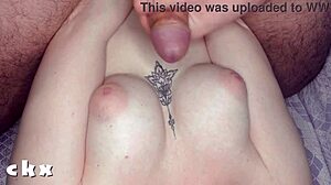 I Love Feeling His Hot Cum on My Puffy Tits