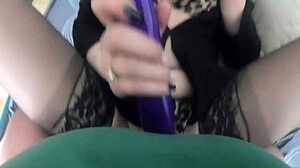 mature milf in lingerie shows ass and begs to be slut