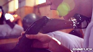 Jasmine Jae Gets Fucked In Gym Session