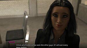 Mature MILF Anna In 3D Hentai Cartoon, Showing Her Ass Erotically