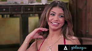 Hot Yoga Instructor Masturbates And Squirts During Meditation