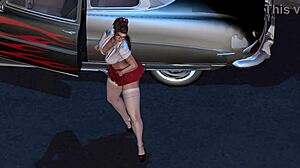 Alexxa's hot rod dance