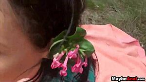 i watch tiny teen 18+ anne angel get assfucked outdoors