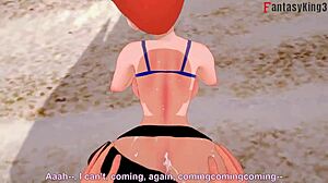 grown gwen tennyson in bikini gets fucked on the beach for ben10, check full fpov on sheer fantasyking3