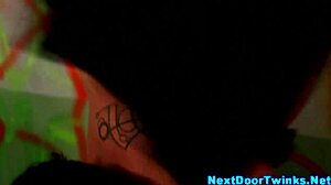 teen twinks suck muscular bodybuilder cocks in high definition gay threesome group