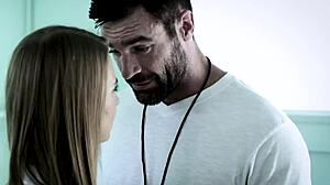 Horny professor charles dera secretly fucked beautiful teen 18+ student jill kassidy in the bathroom