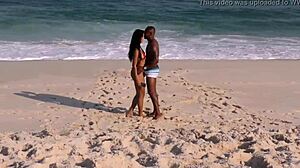 Shayene Samara Gets Wild with a Hung Black Guy at Barra Beach