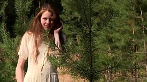 Nicole Embraces Nature Naked