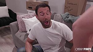 Moving day turns into hardcore anal with Katrina Colt