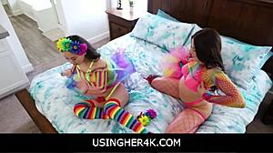 Usingher4k- Teen 18+S Free Used While They Were Getting Ready For Pride