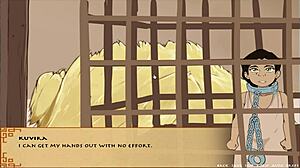 Kuvira’s final fuck in Four Elements Trainer Book 4 Love. Part 66 ends with hentai milf creampie.