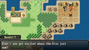 A Redhead Girl Saves Her Boyfriend From Bandits In Anime