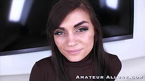 teen girls suck and swallow big cocks, then get fucked hard in this amateur compilation