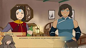 Kuvira’s final fuck in Four Elements Trainer Book 4 Love. Part 66 ends with hentai milf creampie.