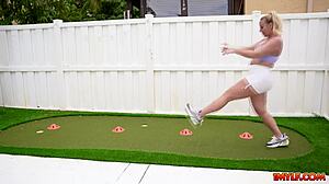 Personal Coach Peter Green Joins Mellanie Monroe's Steamy Workout Session