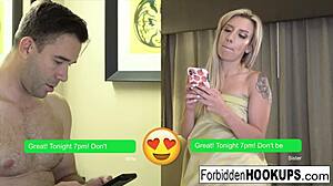 Horny Guy Fucks His Wife's Sister With Blowjob And Facial