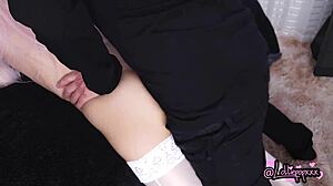 He cums in young 18+ pussy despite resistance