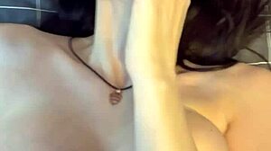 hot wife on a date in a restaurant cheats on her husband with blowjob and facial