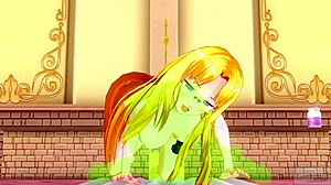 I feel the graceful older sister's trampling training leading to forced continuous cumshots in this fetish video.