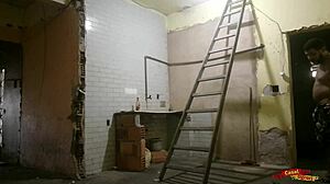 Gave Ass To Worker For Room Work!