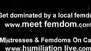 that tiny cock humiliated in femdom pov session