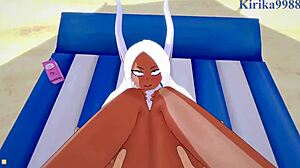 Himiko Toga and Mirko in My Hero Academia POV hentai