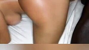 i fucked her trimmed pussy and big ass in lingerie, then anal with big black cock