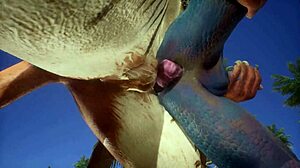 Tiger Makes Lizard Cum Multiple Times In Wildlife?