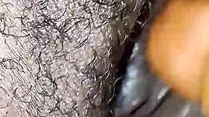 I gently touch my pussy in a sensual way