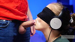 बेस्ट फ्रेंड मुझे टेस्ट गेम में ट्रिक करती है क्यूम फीडिंग के साथ - एक्ससानीएनी