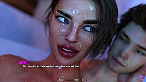 Teasing Stepmom's Pussy In Bath - 3D Hentai Fun