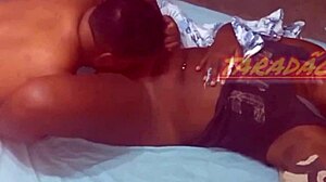 Black woman cums in my mouth intensely