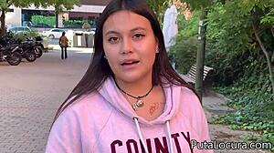 Man, this innocent chubby European girl let me bang her for cash today!