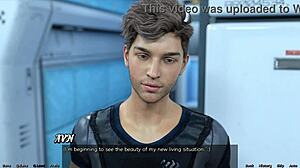 stranded in space 7 - red haired step sister in the shower