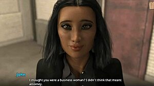 Mature MILF Anna In 3D Hentai Cartoon, Showing Her Ass Erotically