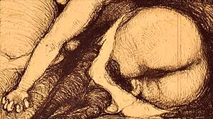 Vintage Comic Drawings From Antique Anime Hentai