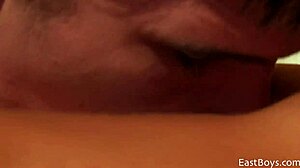 Are these best friends really doing anal and blowjob with a monster cock in their interview?