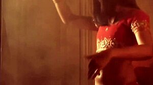 Belly Dancer from the Far East Seduces with Fun Teasing