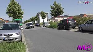 Can Sexy Susi Handle a Car Orgy with Strangers?