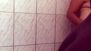 party with attractive woman at home