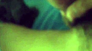 Intriguing gay encounter leads to explosive cum on blue background.