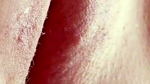 Tight pussy fingered to orgasm up close