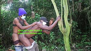 Very Hot Fuck in Open Air Woods with Tourist Creampie Orgy