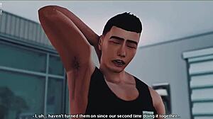 Asian Girl Tricked into Deepthroat Blowjob and Fucking in 3D