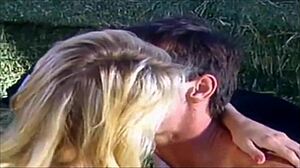 A classic retro clip featuring a beautiful blonde actress evoking nostalgic emotions