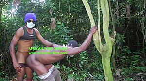 Very Hot Fuck in Open Air Woods with Tourist Creampie Orgy