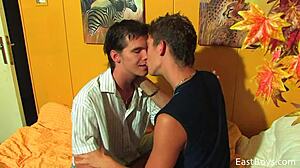 Are these best friends really doing anal and blowjob with a monster cock in their interview?