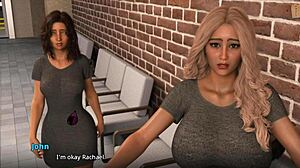 Mature MILF Anna In 3D Hentai Cartoon, Showing Her Ass Erotically