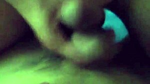 Intriguing gay encounter leads to explosive cum on blue background.